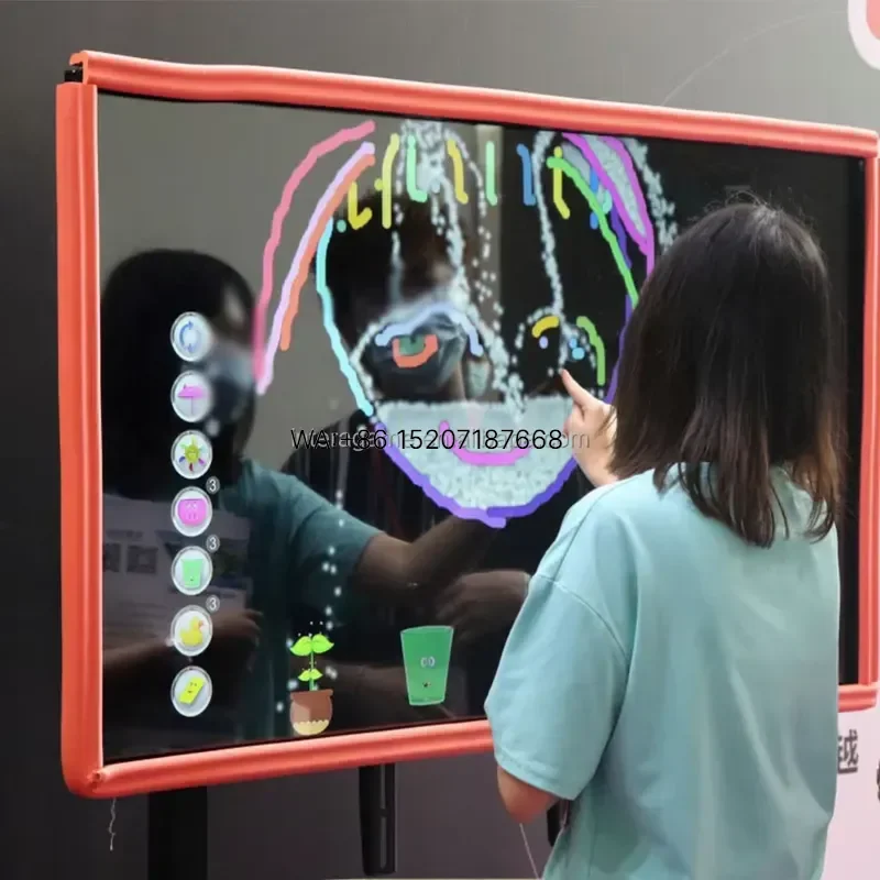 Wmwmnu Wholesale Cheap Custom Interactive Virtual Water Wall Touch Screen Game Equipment for Kids Science Learning