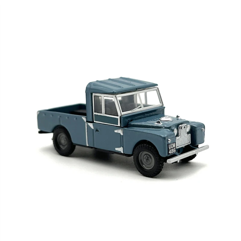 1:76 Scale Diecast Alloy Land Rover 109 Transport Vehicle Pickup Truck Model Classic Adult Collection Toys Gifts Static Display