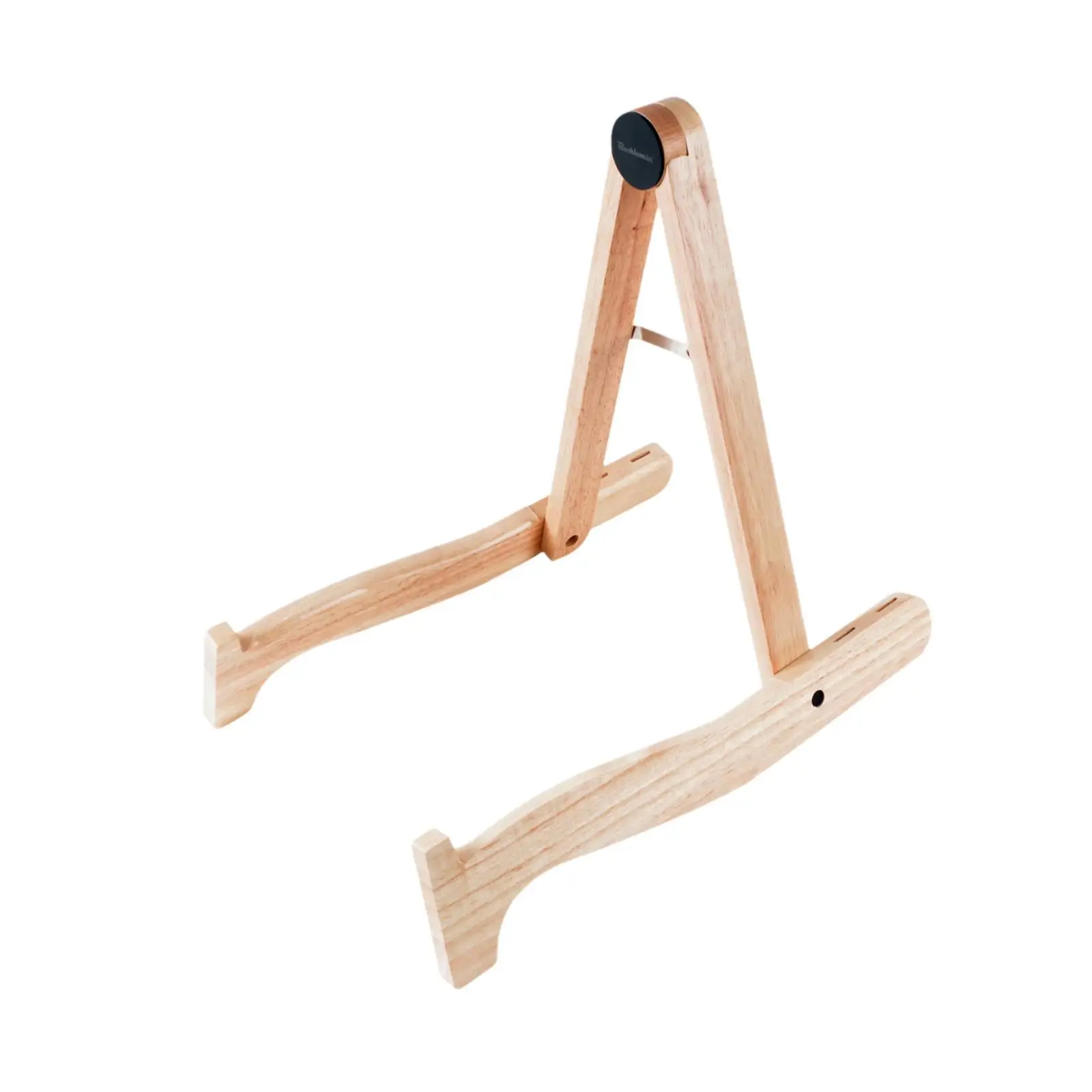 a Frame Folding Guitar Stand Non Slip Wooden Holder Accessories for Acoustic Classical Electric Guitar view 2