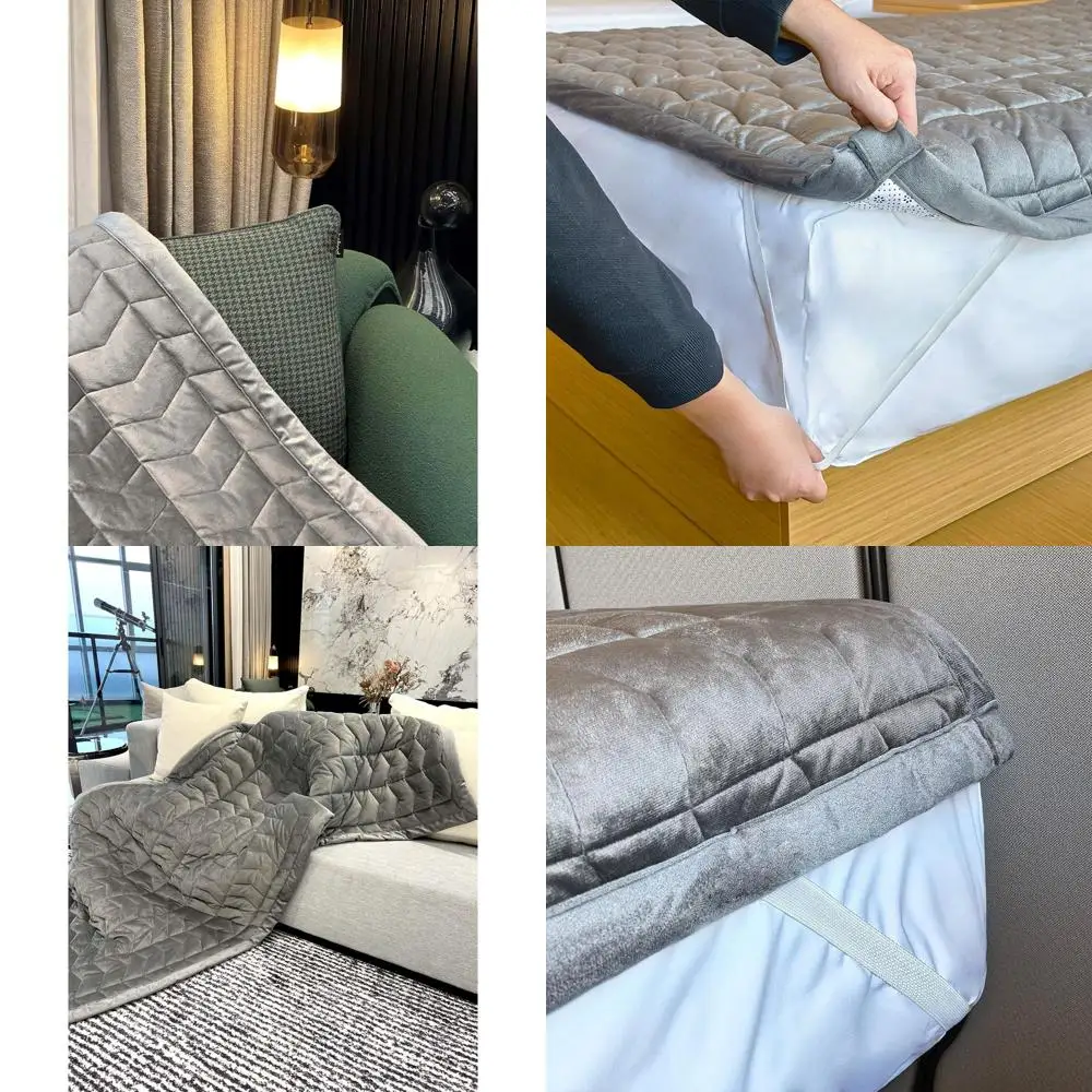 

Heated Mattress Pad for Cold Nights, Sustained Warmth, Quick Heating, King/Queen Size (78x80 inches)