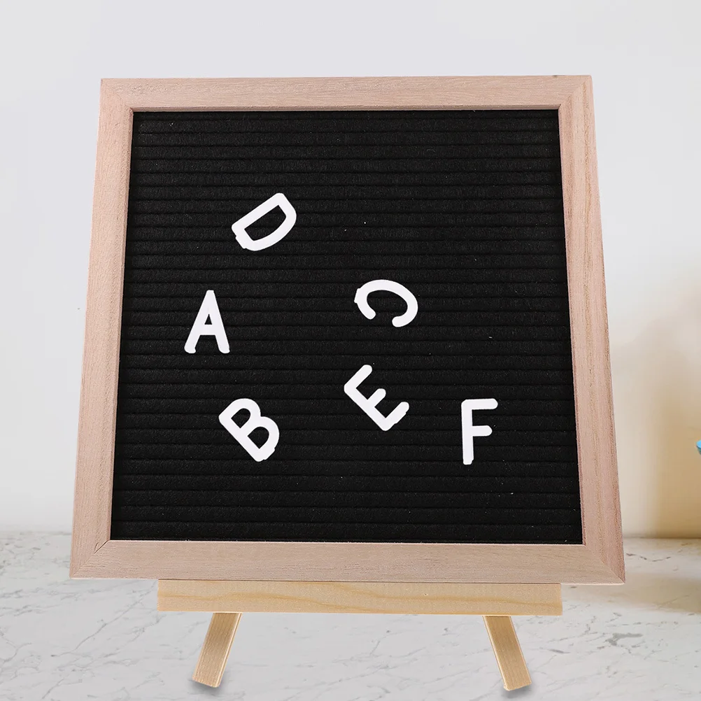 2 ชุดตัวอักษรพลาสติกสำหรับกระดานข่าวติดตั้งง่ายตกแต่งบ้านอุปกรณ์การสื่อสารสำนักงาน