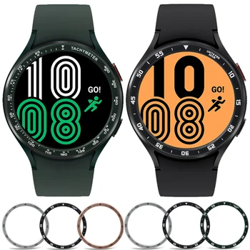 Anello lunetta per Samsung Galaxy Watch 4 5 6 7 40mm 44mm Custodia protettiva Cornice in metallo Custodia protettiva Paraurti Decorare accessori