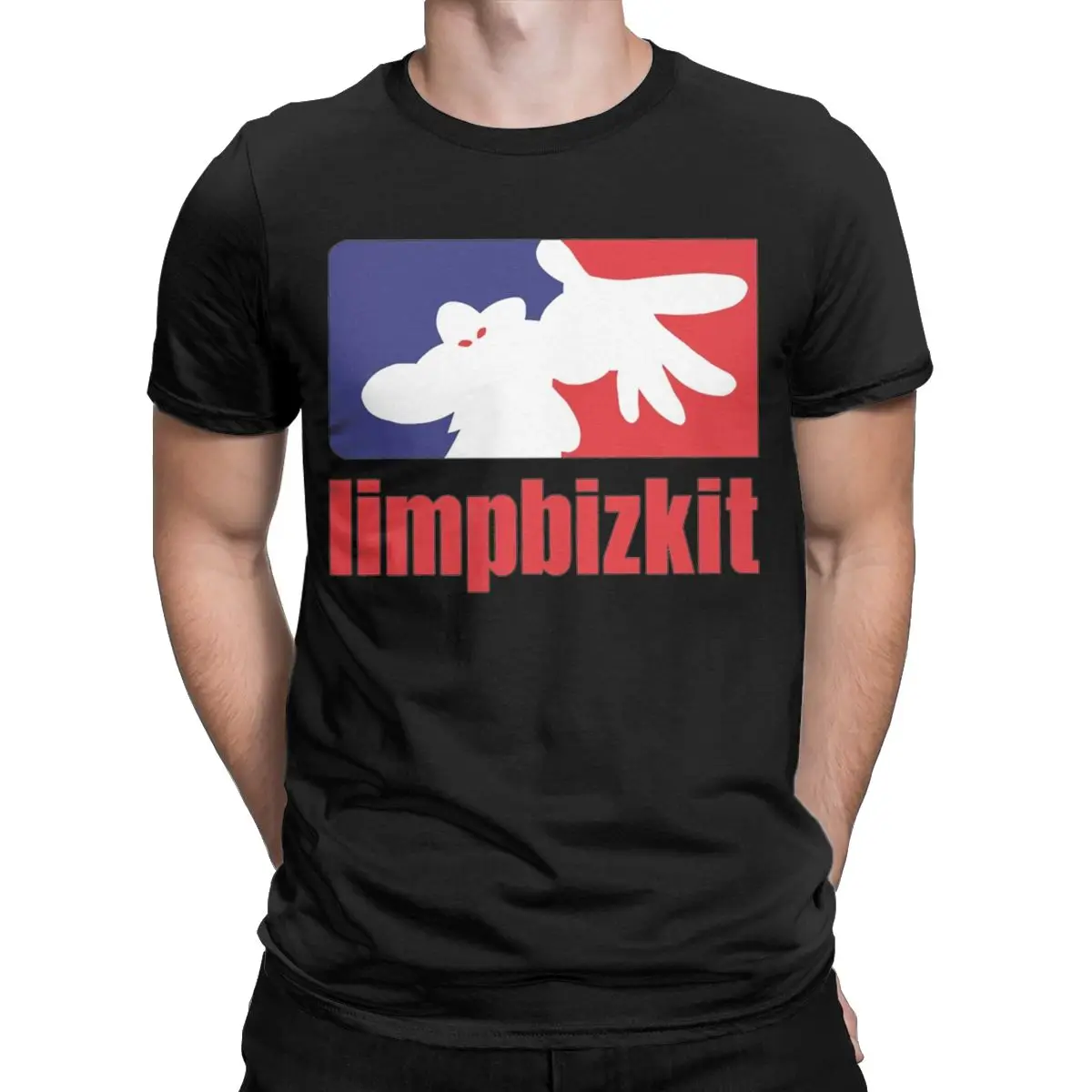 Funny Limp Bizkit T-Shirt Men Round Collar 100% Cotton T Shirt Short Sleeve Tees Plus Size Clothing