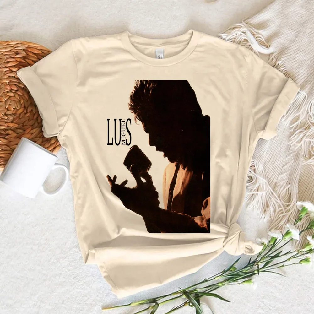 Luis Miguel t shirt women graphic anime tshirt girl designer anime clothes