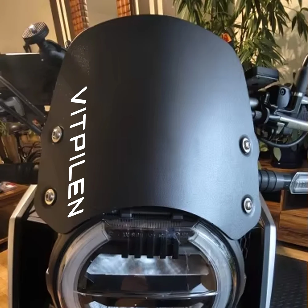 Für Husqvarna Svartpilen 401 Vitpilen 401 2018 2019 2020 2021 - 2024 2025 2026 Windschutzscheibe Windschild Frontscheibe Windabweiser
