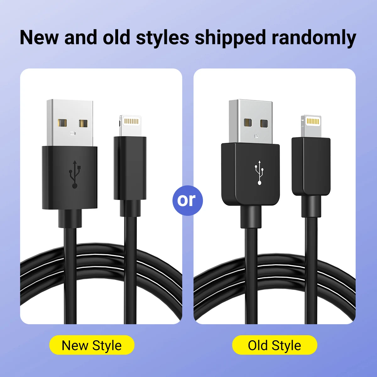 Gopala 3pack Black 3.3FT MFi Certified USB A Cable For iPhone 14 13 12 11 Pro Max Mini XR XS X SE 8 7 6s 6 Plus iPad Airpod