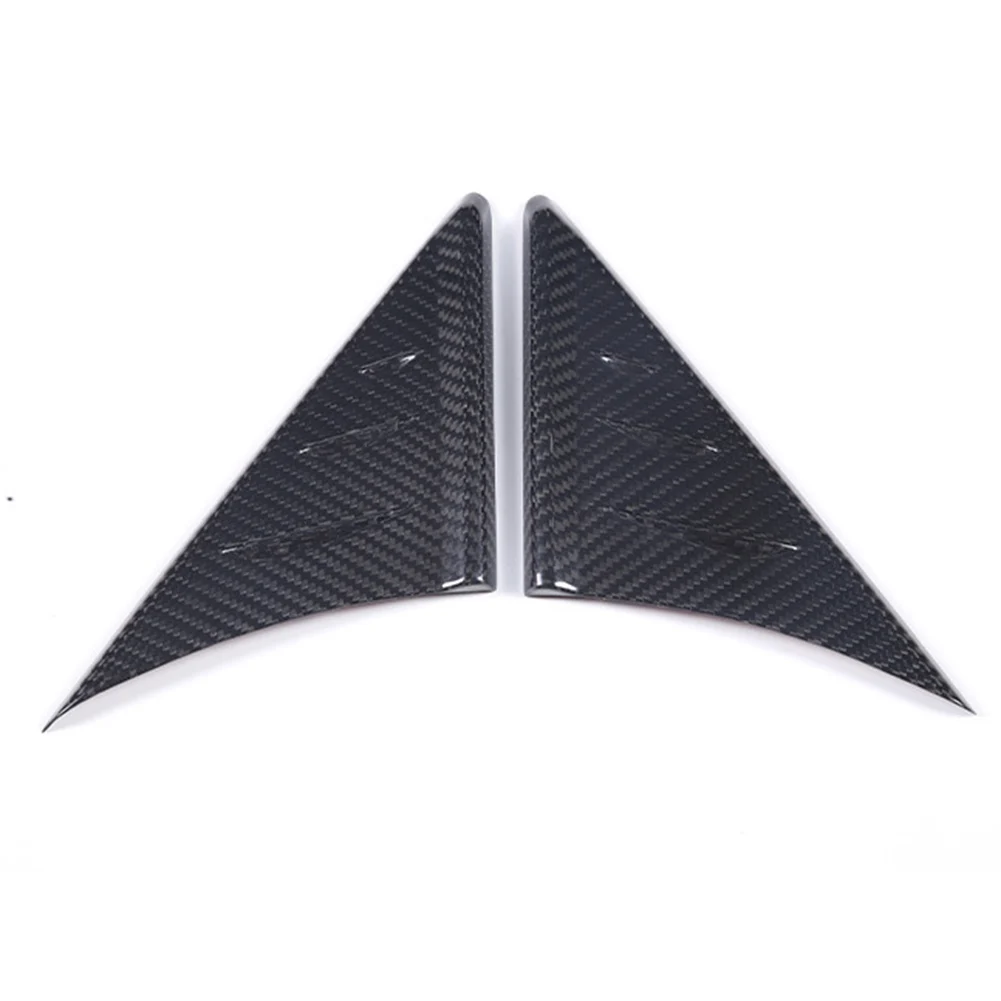 

Stylish Real Carbon Fiber Rear View Mirror Apillar Triangle Cover For Supra 1922 Effortless Installation Improved Look