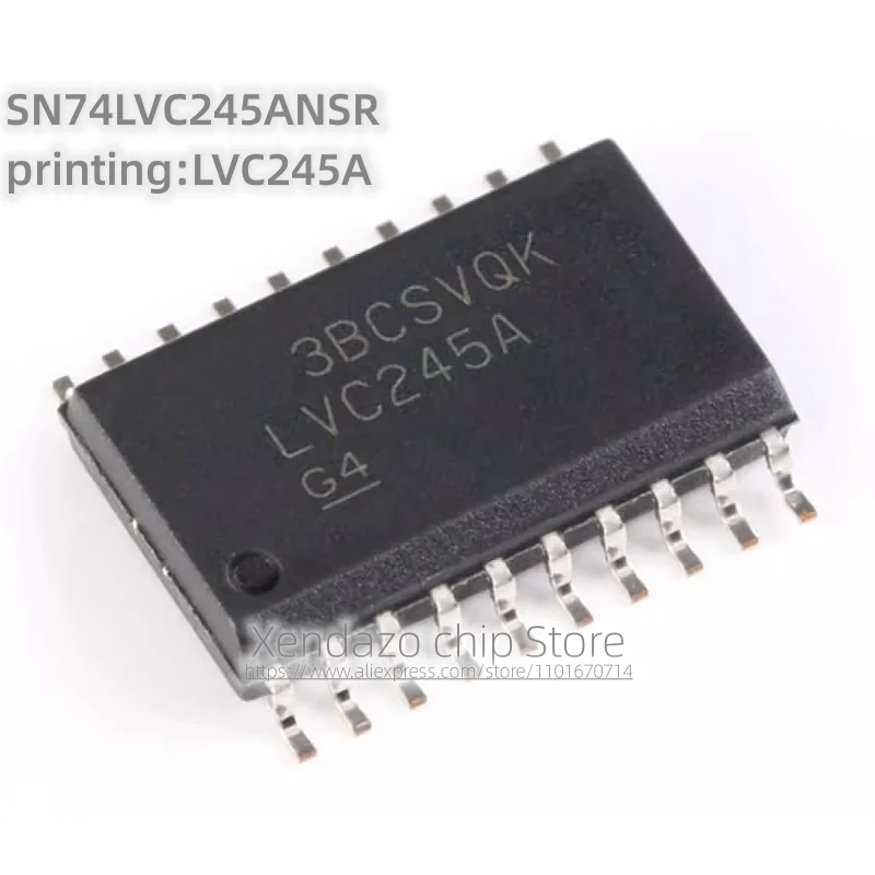 10pcs/lot SN74LVC245ADWR printing LC245A SOP-20 package Original genuine Tri state output eight bus transceiver chip