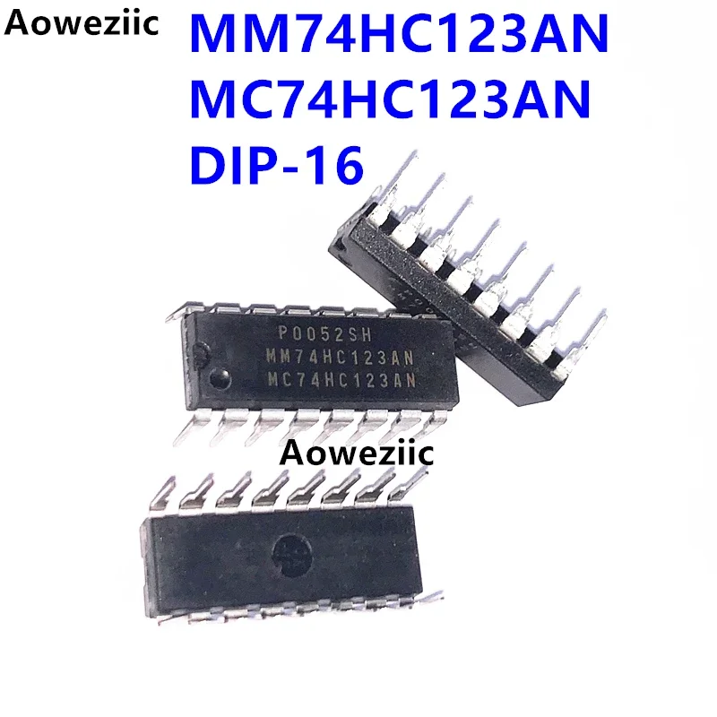 MM74HC123AN DIP-16 MC74HC123AN in-line monostable multivibrator imported original