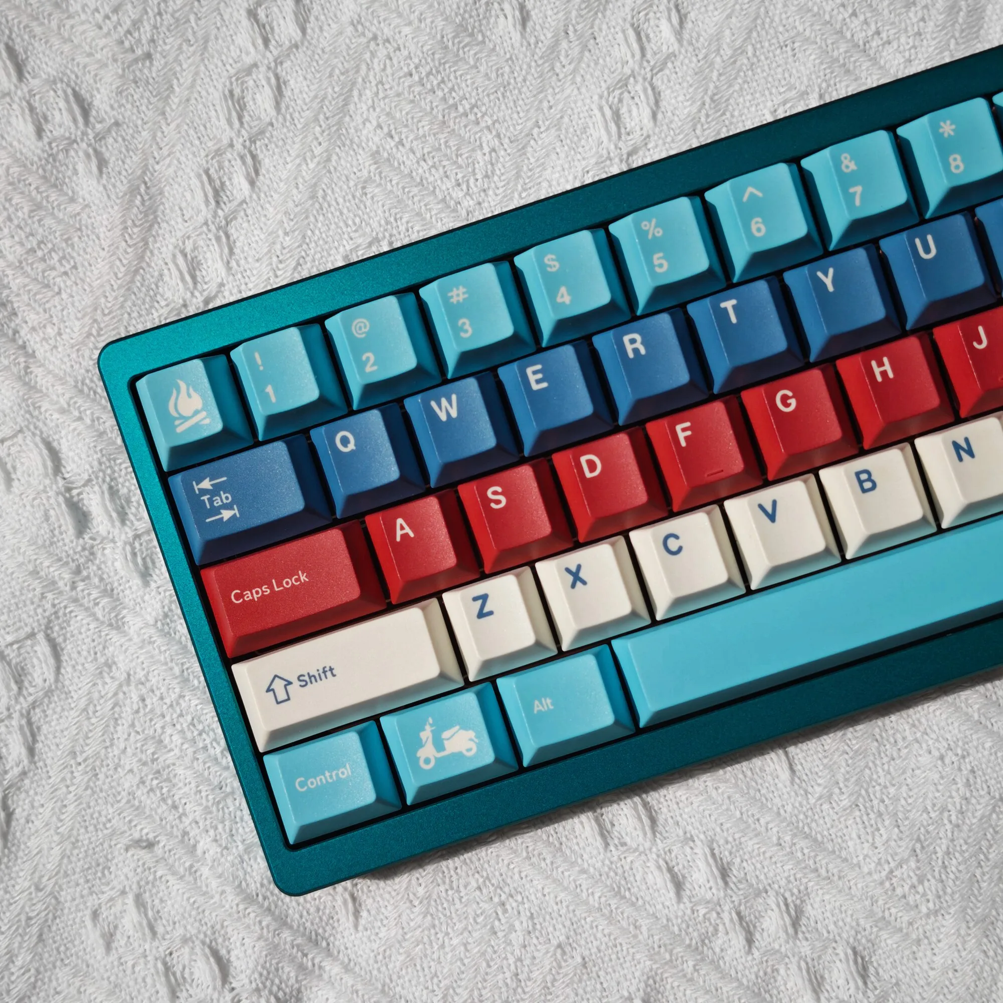 Minimalist Black PBT Keycaps Cherry Profile Dye-Sublimation Custom Keycap Set for MX Mechanical Keyboards
