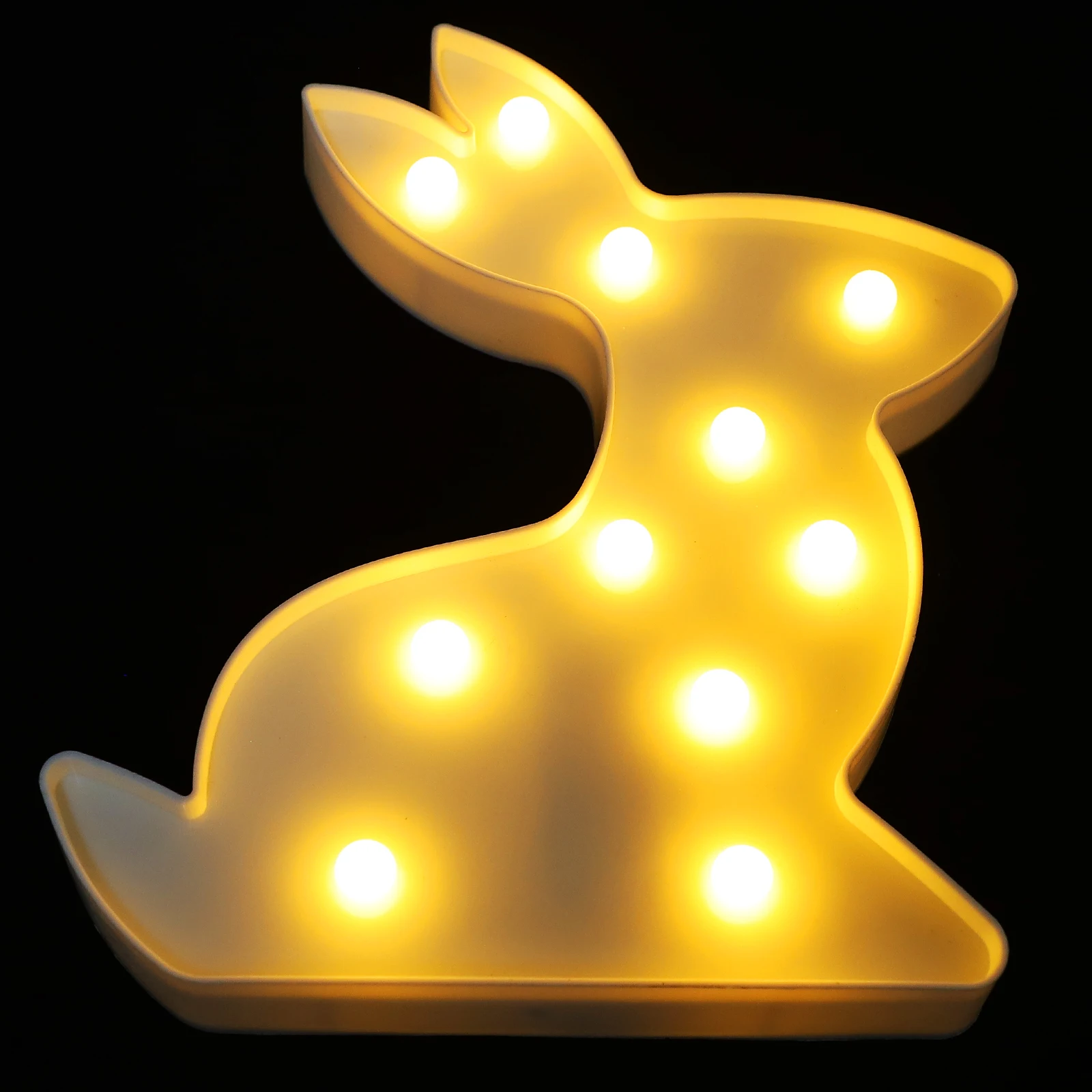 

3W LED Night Light Eco friendly Bedside Lamp Rabbit Shape Design for Bedroom Kids Room Living Room Table Lamp Energy Saving
