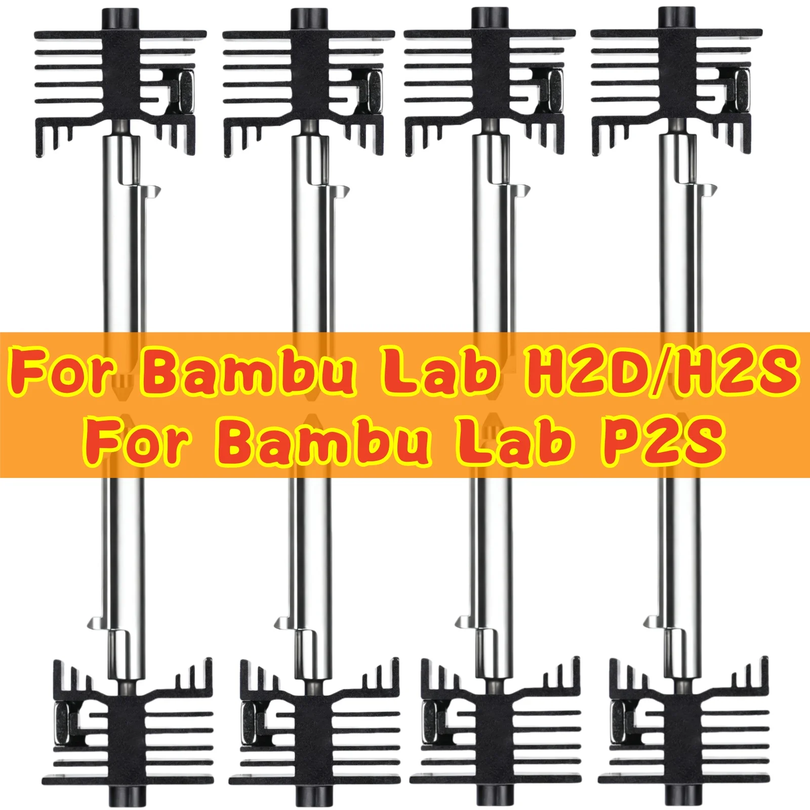 

P2S Hotend Kit For Bambu Lab H2S H2D Hot End 0.2/0.4/0.6/0.8mm Hardenss Steel Nozzle Fit For Bambulab P2S Hotend 3D Printer