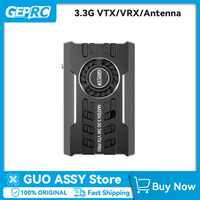 GEPRC MATEN 3.3G 3W VTX PRO VRX with 3.3G Signal Alarmer Antenna for 40 Channels Long Range DIY RC FPV Freestyle Drone Parts