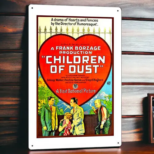 

Children of Dust Metal Movie Poster Tin Sign Plaque Wall Decor Film 8"x12"