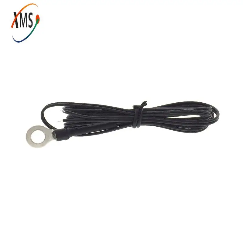 10K B3435 Surface Fixed  Probe Aperture 6MM Cover Heat Shrinkable Tube 15MM NTC Thermistor Temperature Sensor Length 1M XH2.54