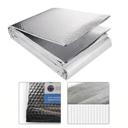 Radiator Heat Reflector Back Foil Heat Reflective Length 5M Heat Energy Saving Film Pad Aluminum Film 60cm*5m With Sticker Heat