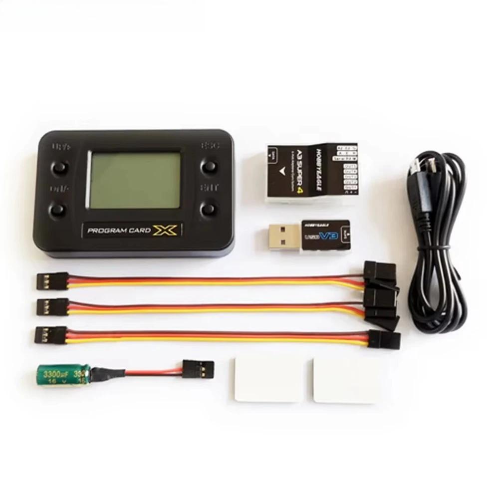 

HobbyEagle A3 Super4 A3S4 Fixed Wing 6-axis Airplane Gyro Stabilizer Flight Control Balancer Programming Card for RC Wing