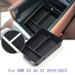 Central storage box armrest box storage box tray container for BMW X5 G05 X6 G06 X7 G07 2019-2023