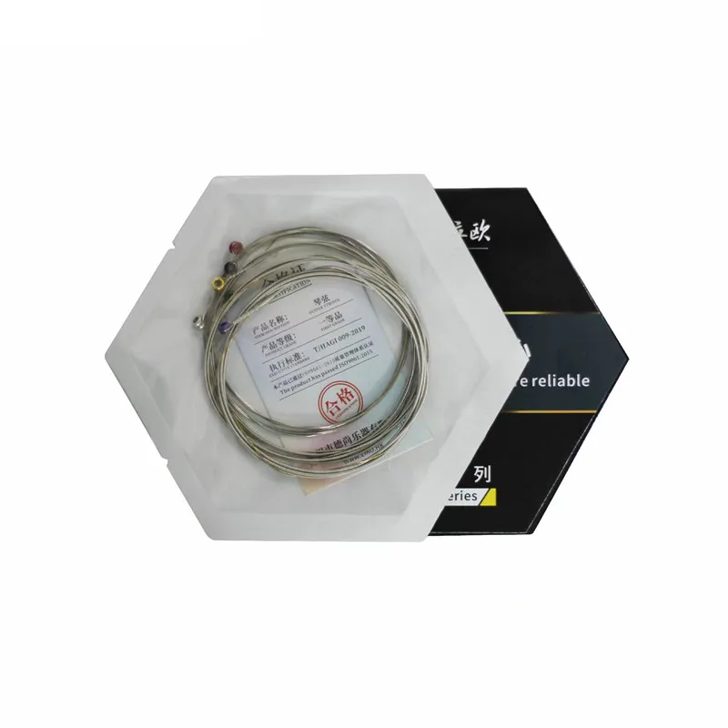 Ziko K09X 10X Carbon Steel Hexagonal Core Electric Guitar Strings Nickel Wound Musical Instruments Accessories Parts