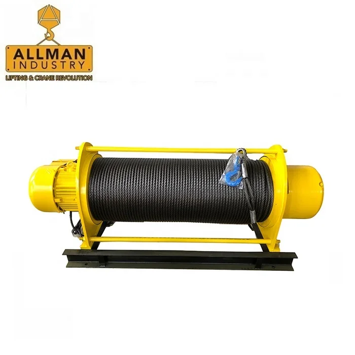 ALLMAN Cheap Price Long Cable KCD 1500/3000KG 220V Electric Winch