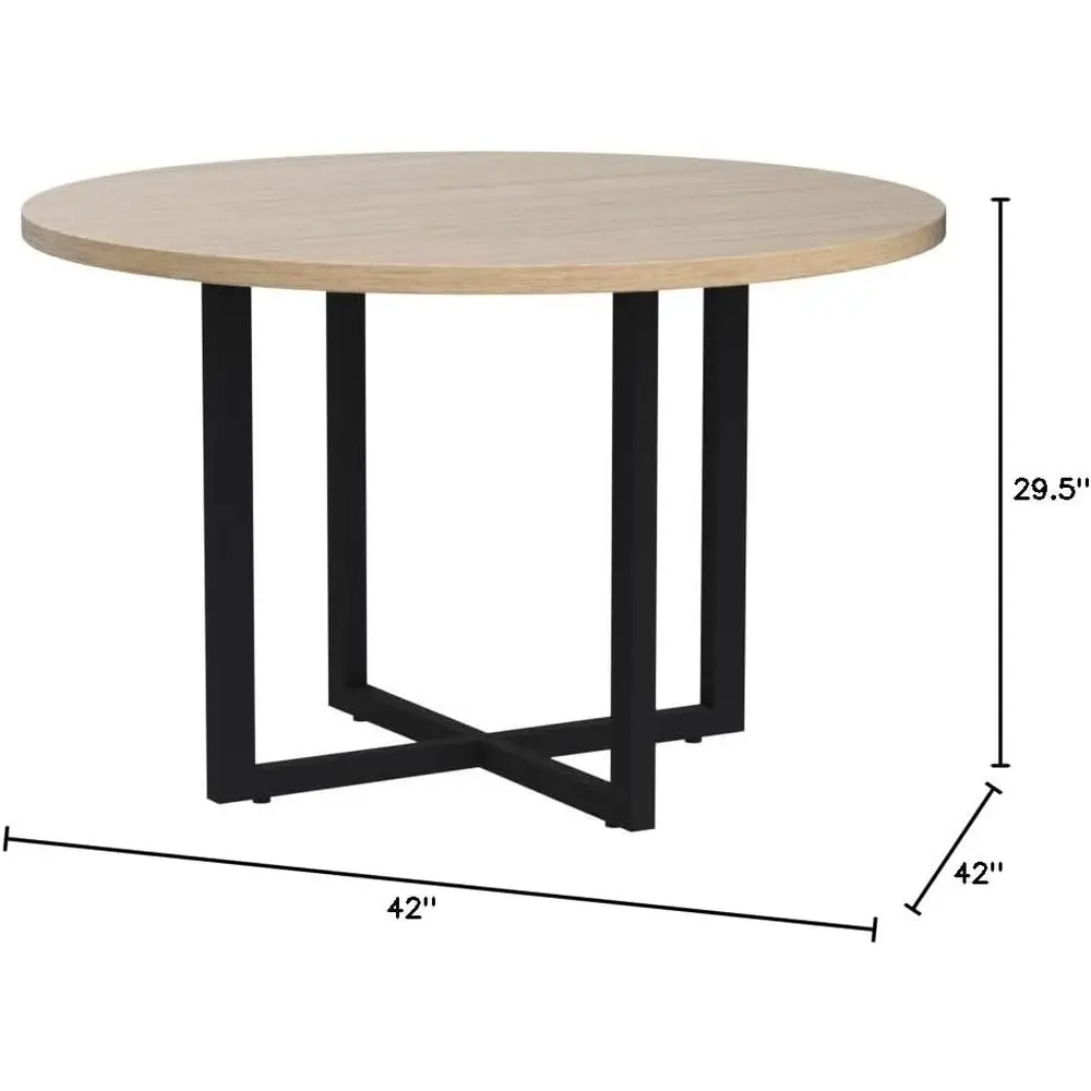 42 Mirella Round Conference Table with Base
