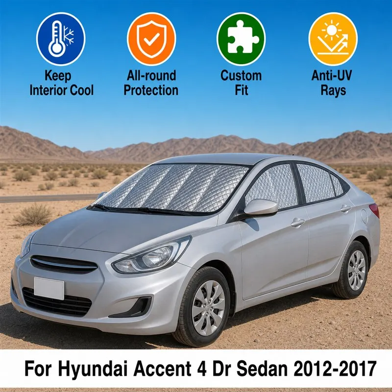 For Honda City 4 Dr Sedan 2016-2022 Full Set Car Window Sunshades UV Block Privacy Heat Insulated Foldable Car Curtain