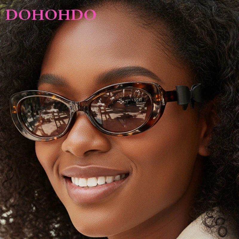 

Retro Y2K Cat Eye's Butterfly Decoration Sunglasses Women Fashion Brand Designer Eyewear Men Outdoor Travel Shade Sunglass UV400