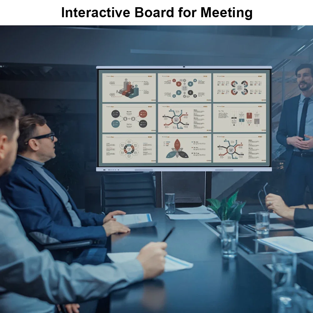 MAYATANG75 Inch Lcd Touch Screen All In One Pc Whiteboard Interactive Flat Interact Panel For Education Meeting Conference