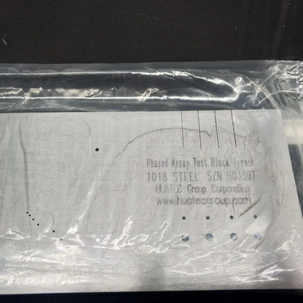 Calibration Blocks For UT Testing Phased Array Calibration Block Type A/B