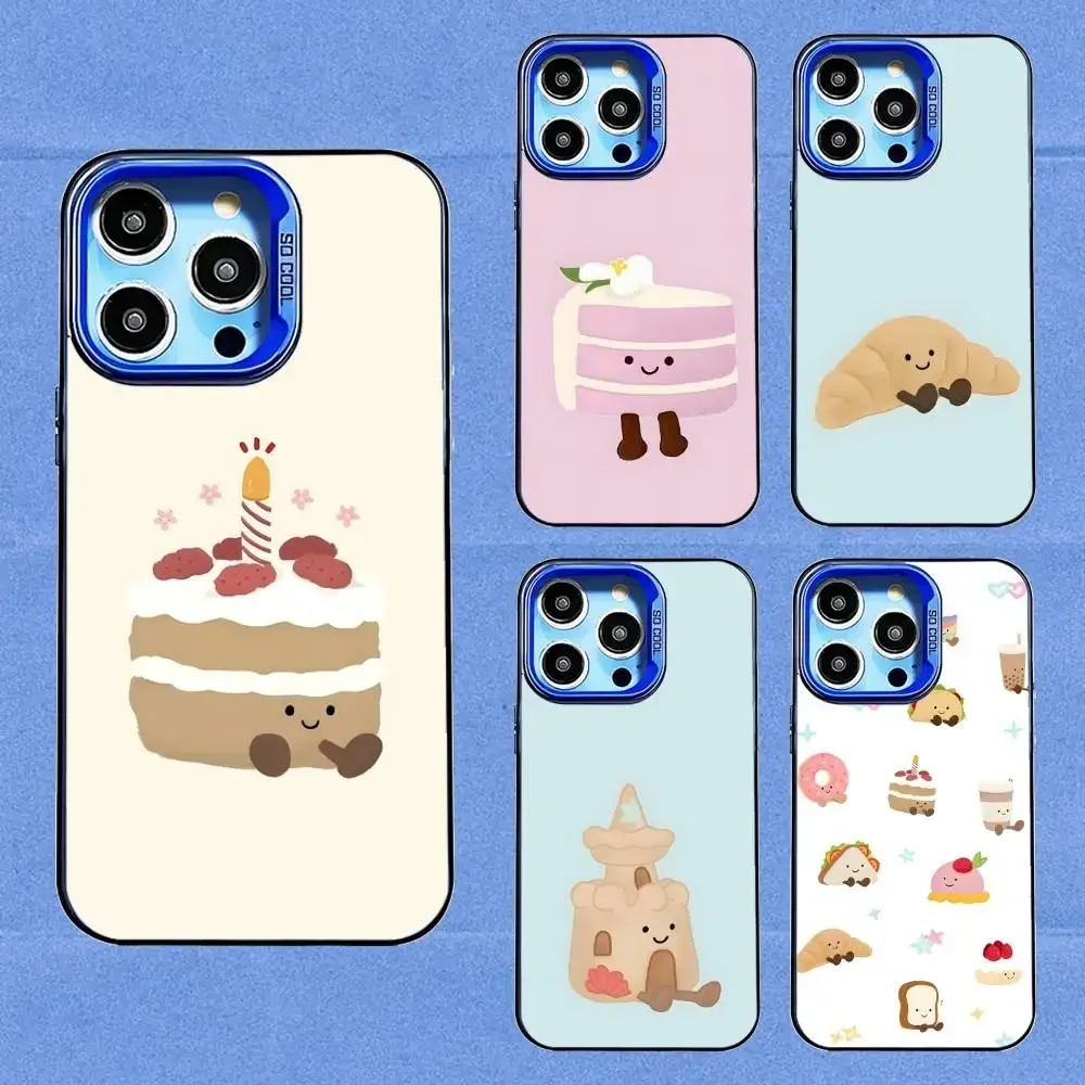 

Cute J-JellycatS Phone Case For iPhone 16,15,14,13,12,11,8,7,Pro,Max,Plus,Mini,XS,SE Blue Candy Matte Shockproof Cover