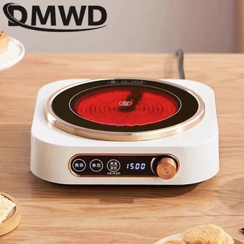 1500W Electric Heating Furnace Multifunctional Mini Mocha Coffee Milk Heater Cooker Water Boiler Cooking Plate Tea Stove 110V