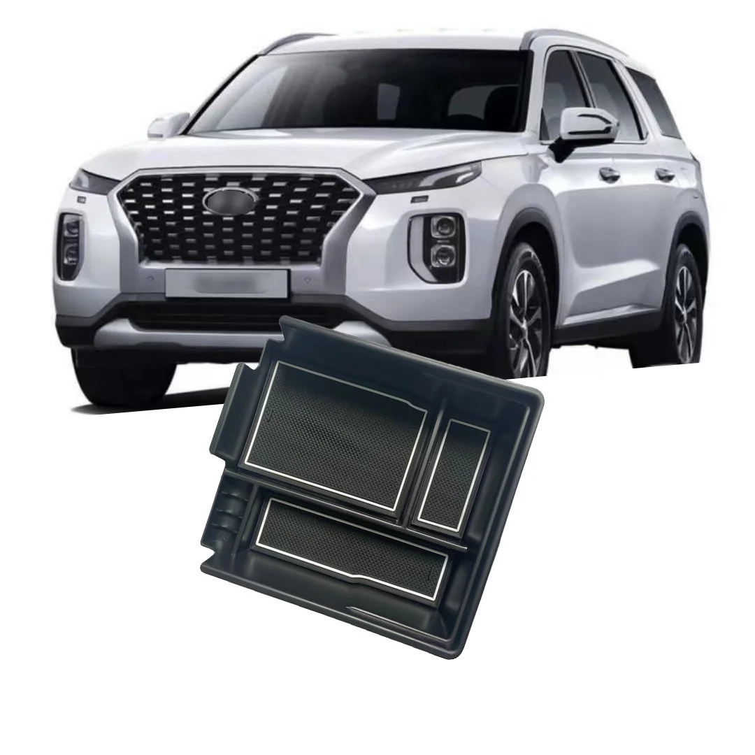 

For Hyundai Palisade center console, central armrest box, storage box, Palisade interior modification storage box