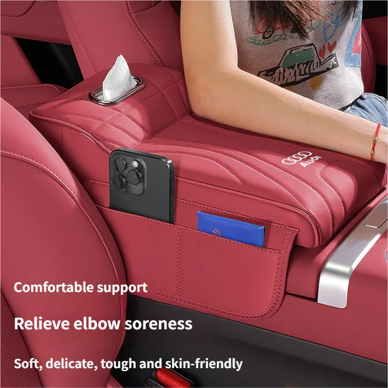

Car Armrest Pad Leather Support Pad Protective Pad for Audi A1 A2 A3 A4 A5 A6 A7 A8 Quattro Q1 Q2 Q3 Q4 Q5 Q6 Q7 Q8 Tt Rs3 S5