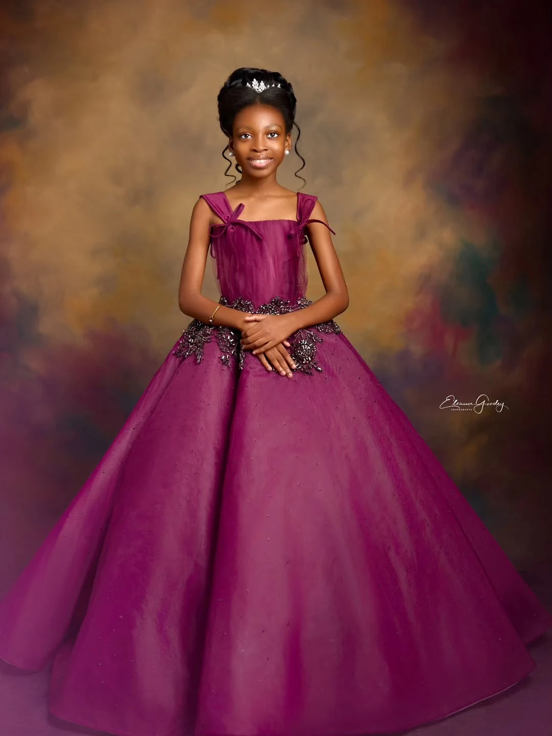 Cswdocy Ballgown Girls Birthday Party Dresses Customized Beading Flower Girl Dresses Wedding Kids Party Baby Queen Ball Gowns