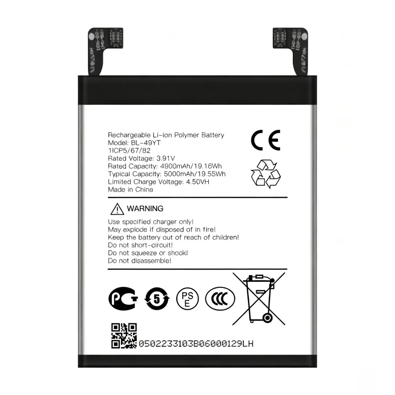5000Mah New BL-49YT Suitable for Tecno Transsion Mobile Phone Battery Long Lasting Battery Life Fast Shipping