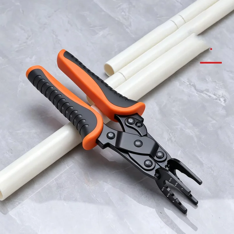 Universal Push Fit Disconnect Tong Plier 1/2 3/4 1 Inch Manual Removal Tool for PEX Copper CPVC Pipe Disassemble Hardware