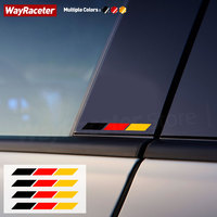 Tri Colors Decal German Flag Vinyl Sticker For Volkswagen Golf 8 7 6 5 4 3 2 1 VW MK1 MK2 MK3 MK4 MK5 MK6 MK7 MK8 Accessories