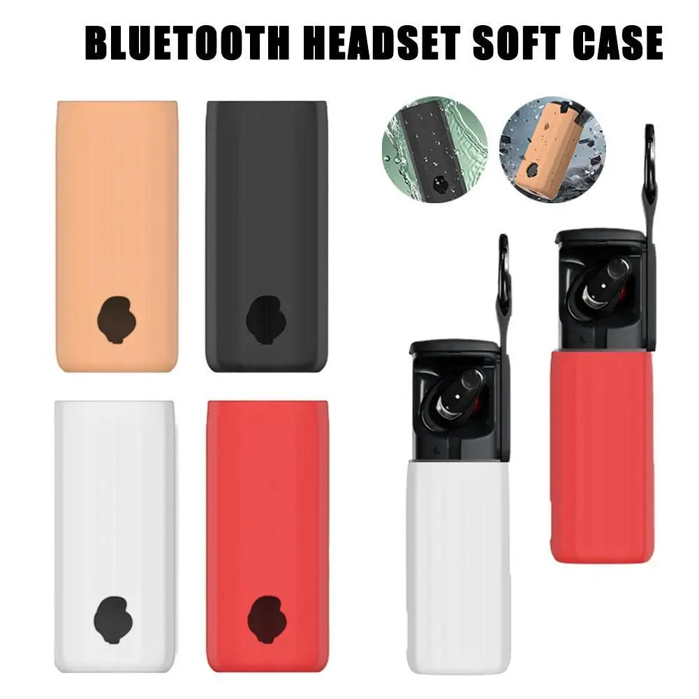 Para Skull Candy Method 360 ANC auriculares Bluetooth cubierta protectora de silicona anticaída a prueba de polvo carcasa suave