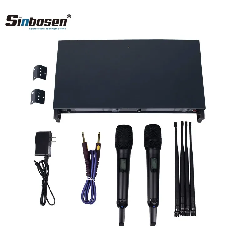 UHF Professional Audio Microphone Long Distance Wireless Microphone System AS-9K Wireless Microphone Headset Mic