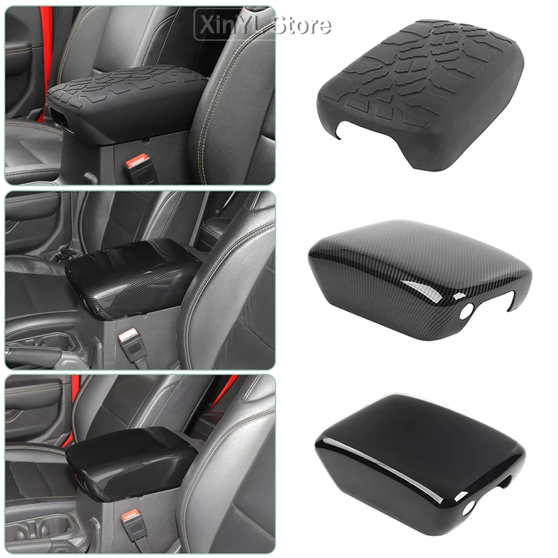 Fit for Jeep Wrangler JL for JT Gladiator 2018 Up Car Center Console Armrest Box Protective Cover Trim Interinterior Accessories