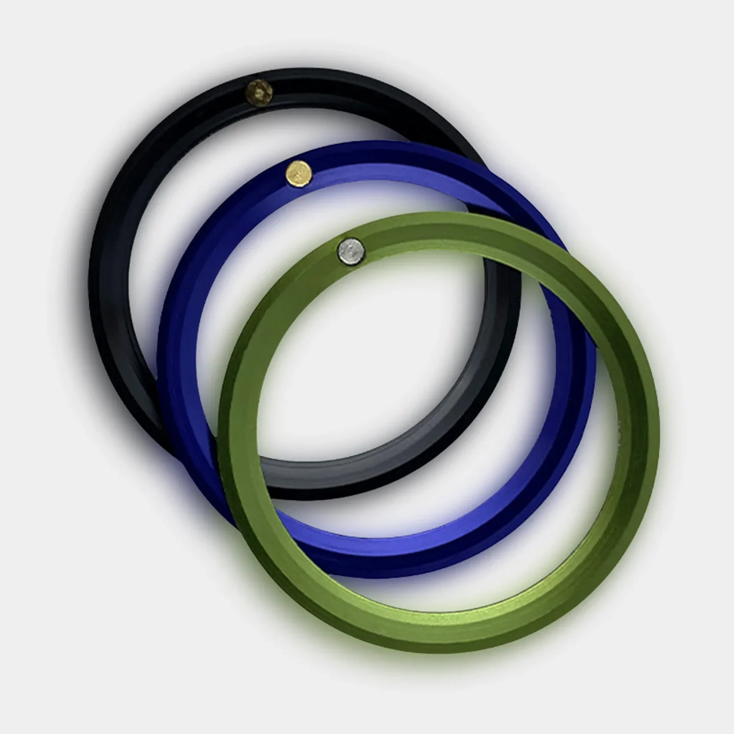 37.6mm Watch Bezel Insert for RXL SUB 16610,black blue green Aluminum Bezel Watch Parts