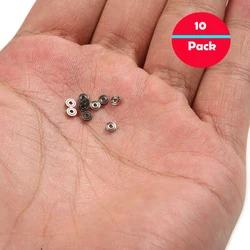 10pcs 681ZZ Mini cuscinetti a sfera in miniatura Micro cuscinetto aperto in metallo 1x3x1mm