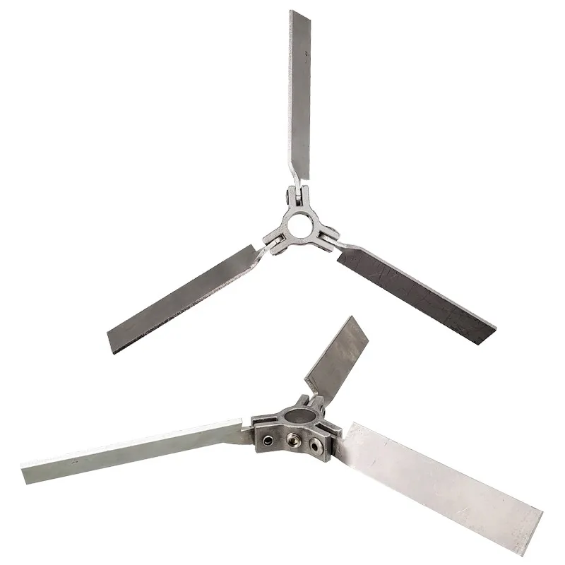 Imagem -06 - Rotor Dobrável Misturador de Lâmina Centrífuga Lâmina de Mistura Telescópica Mistura Dobrável Livre Aço Inoxidável 304