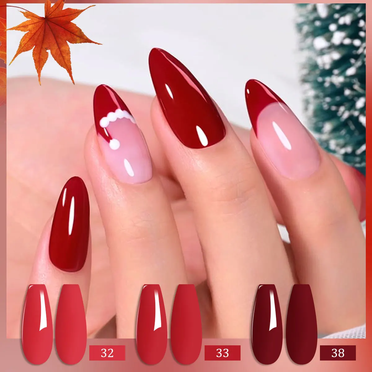 2 قطعة/4 قطعة جيل للأظافر مجموعة طلاء أظافر شبه دائمة الهجين هلام مسمار الورنيش معطف فوقي نقع قبالة UV LED مسمار الفن هلام #6