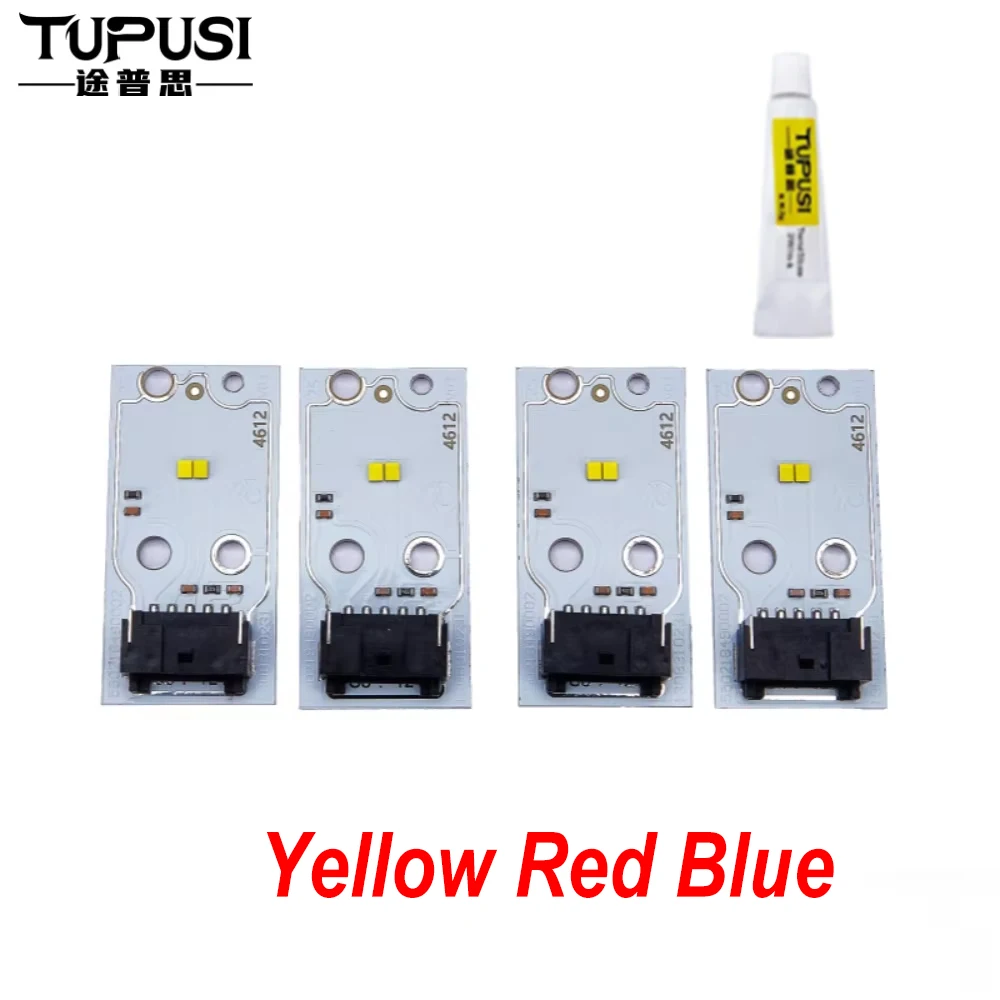 

For Audi A4 B8 DRL LED daytime running lights LED board light source replace Yellow Red Blue module LED Boards