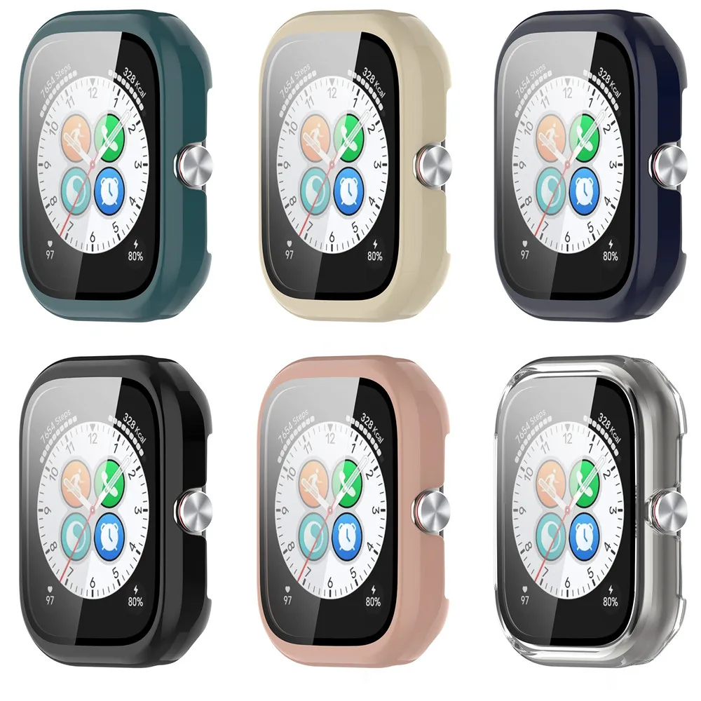 Case Cover with Screen Protector For Honor choice haylou watch Watch Frame High Quality PC Slim Protective Accessorie
