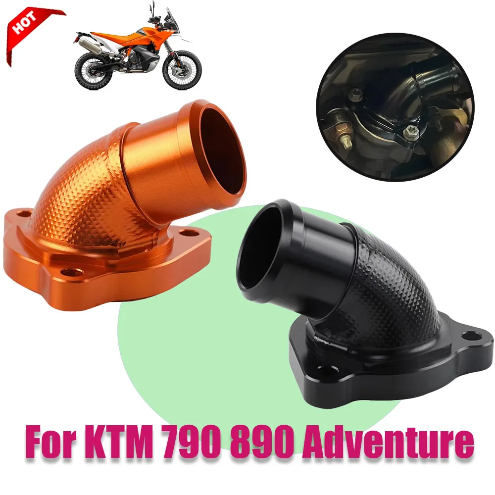 Für KTM 790 890 Abenteuer ADV 790 ADV 2018-2025 Motorrad Zubehör Ölkühler zu Zylinderkopf Kühlmittel Wasser rohr Verbindung