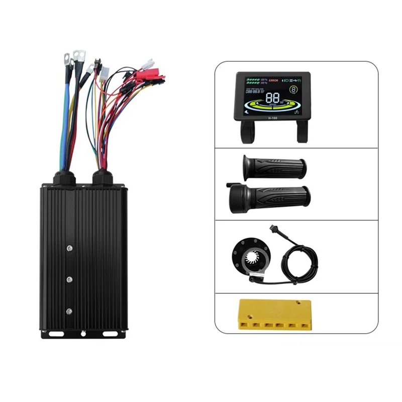 

Li-Ion Boost Conversion Kit H-100 Color Meter With 80A Controller And 20X Turnbuckle 8 Magnetic Boost Kit Junction Box