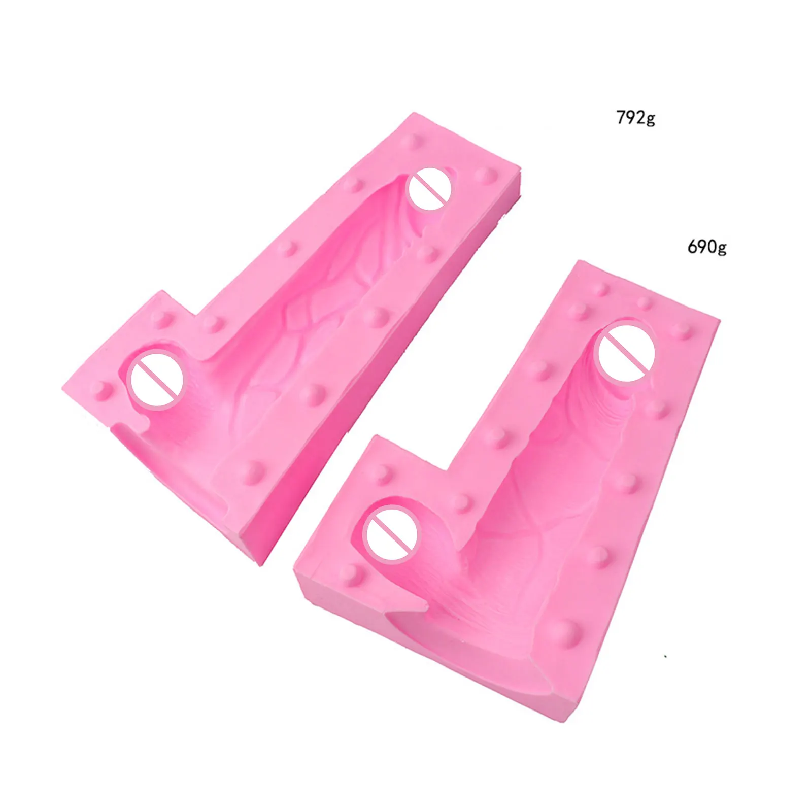 

Silicone Candle Mold 3D Male Genital Shape Mold Popsicle Jelly Tray Reusable DIY Mold for Chocolate Ice Cube Soap Cakes Mould