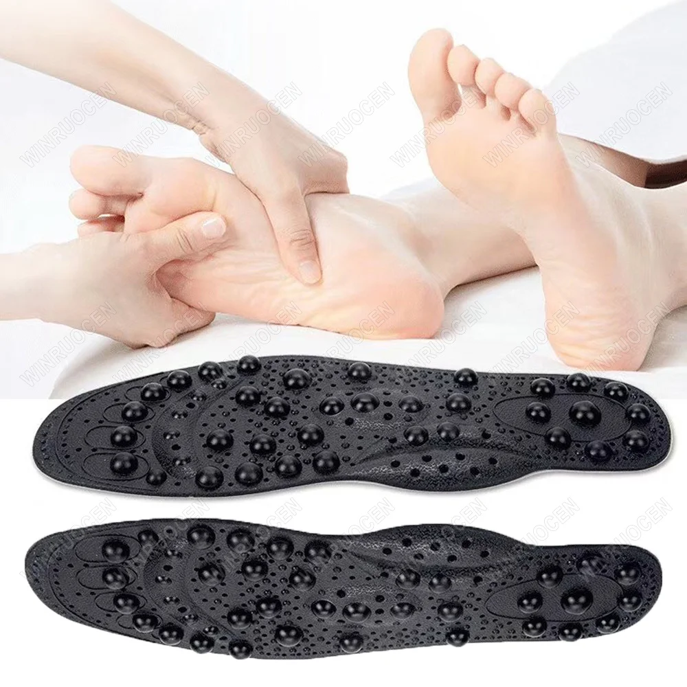 Magnetic Insoles Acupressure Massage Shoes Footwear Insole Insert For Men Women Breathable Orthopedic Anti-fatigue Health Care